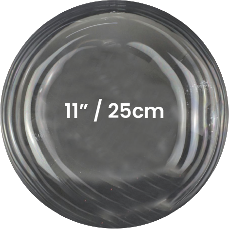 Bubble Translúcido 11" 25cm