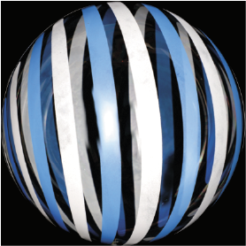 Bubble Translúcido 20" Listrado