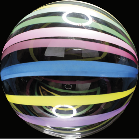 Bubble Translúcido 20" Customizado