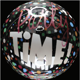 Bubble Translúcido 20" Customizado