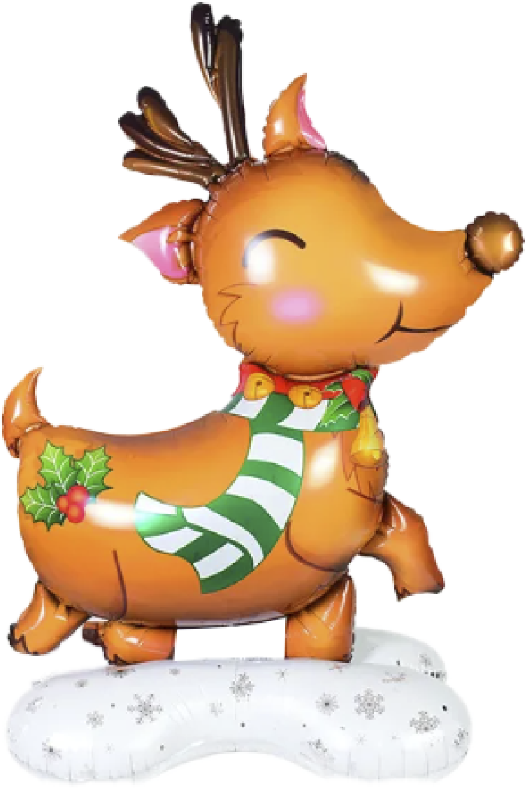 Balão Metalizado Rena - 120x47cm