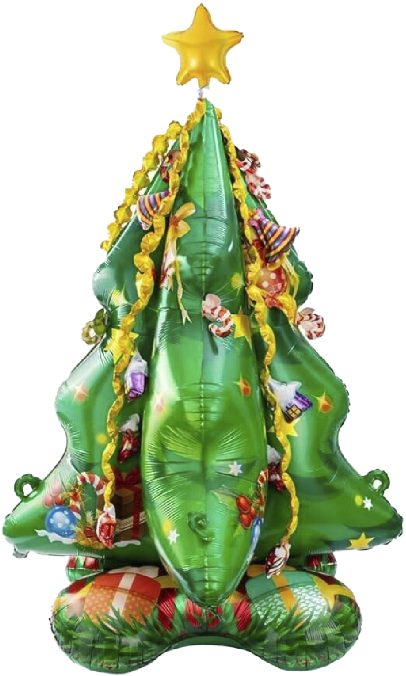 Balão Metalizado Árvore - 145x105cm