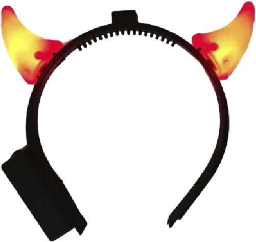 Tiara para Cabelo Diabianho c/ Led