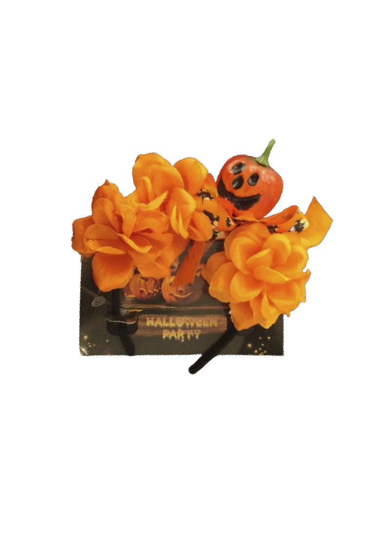 Tiara Para Cabelo Abóbora