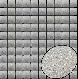 Shimmer Wall Glitter - Prata