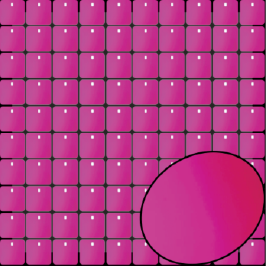 Shimmer Wall Brilhante - Pink