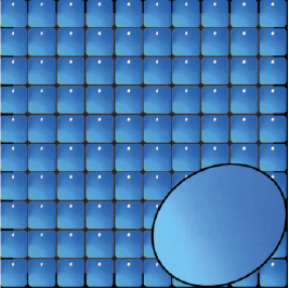 Shimmer Wall Brilhante - Azul