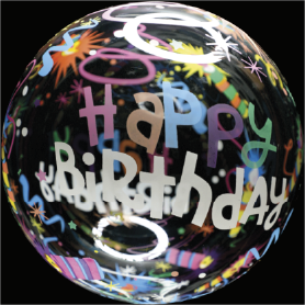 Bubble Translúcido 20" Customizado